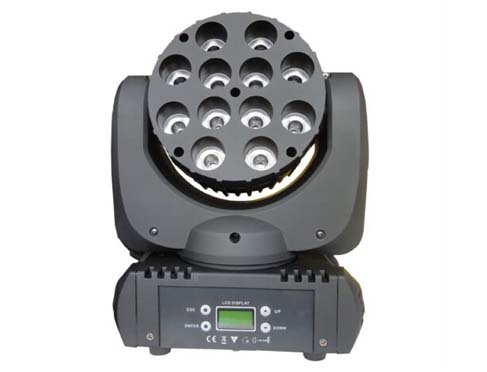 12x10w rgbw 4 in 1 cree led moving head wash 1