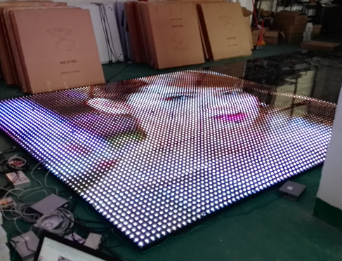 12x12 pixels led interactive dance floor