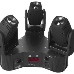 3 head 10w rgbw 4 in 1 led moving head beam fixture