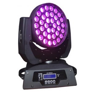 36x18w rgbwauv 6 in 1 led moving head wash zoom light