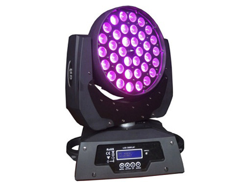 36x18w rgbwauv 6 in 1 led moving head wash zoom light