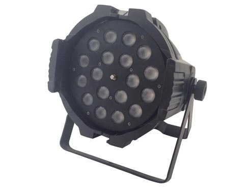 led par can with zoom